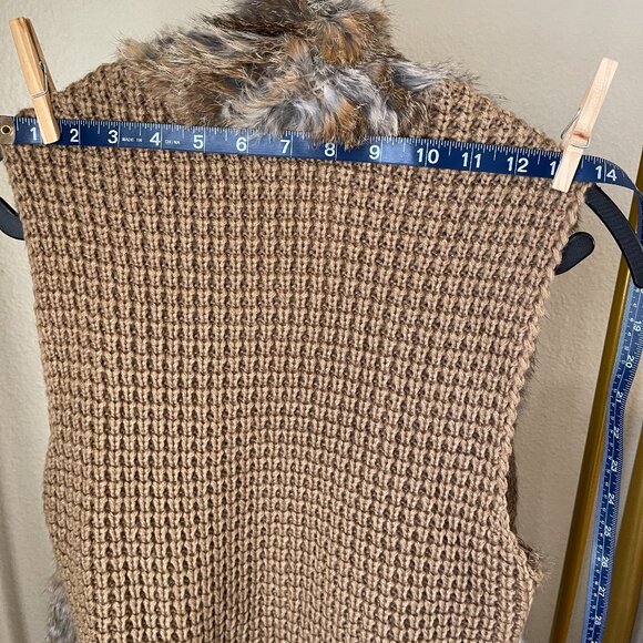 Bagatelle XS Real Rabbit Fur Vest Luxe Layer for Fall/Winter - Picture 7 of 12